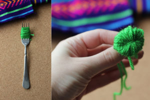 how to make your own diy pom pom bag